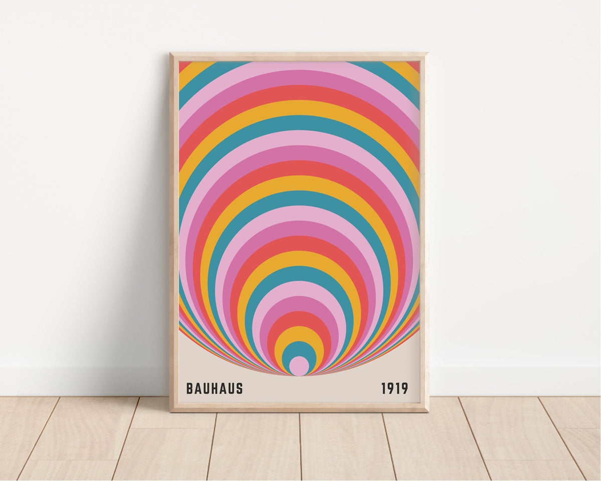 1919 Bauhaus Art Poster