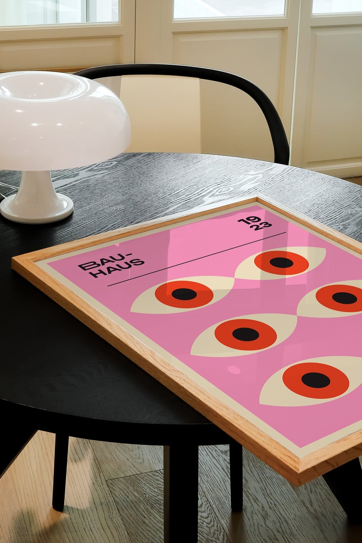 1923 Bauhaus Eyes Poster
