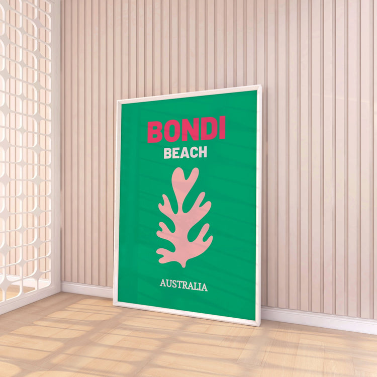 Bondi Beach Travel Poster