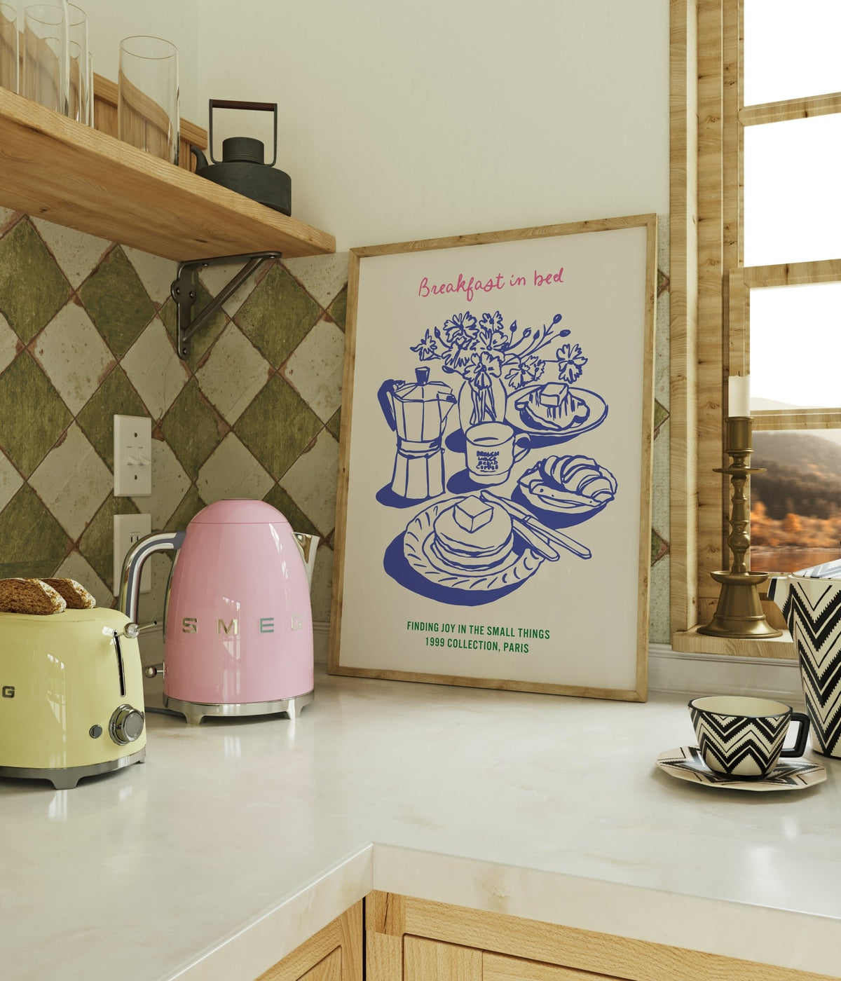 Breakfast in Bed Print