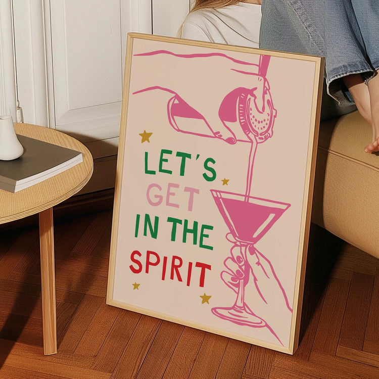 In The Christmas Spirit Holiday Wall Poster
