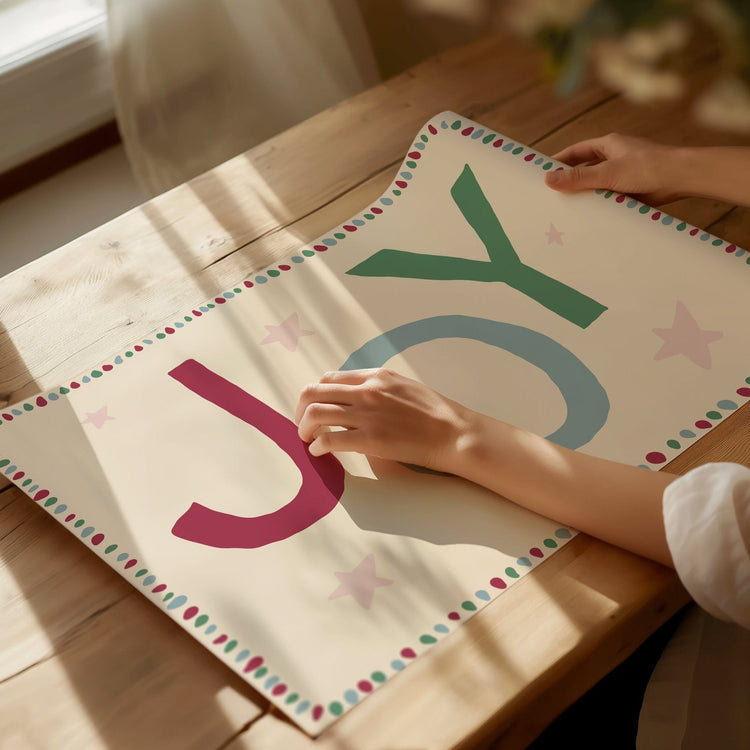 Joy Christmas Poster