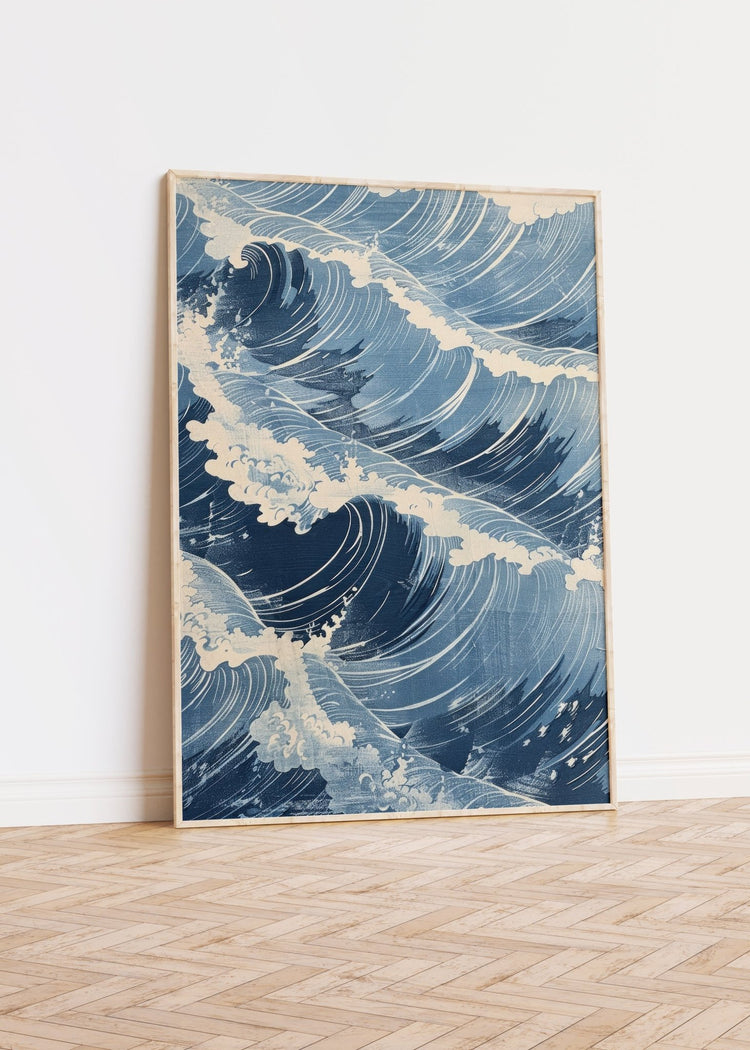 Ocean Waves Poster