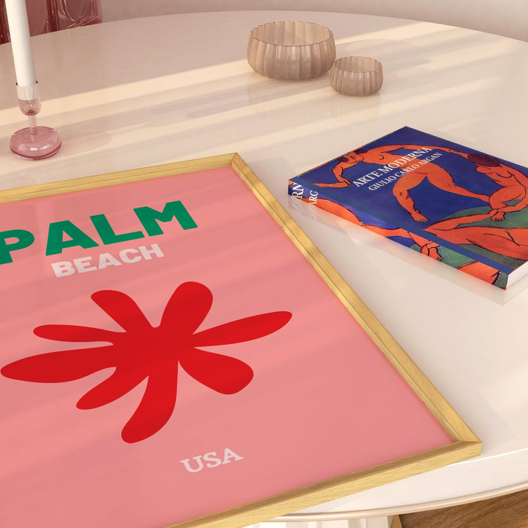 Palm Beach Travel Poster
