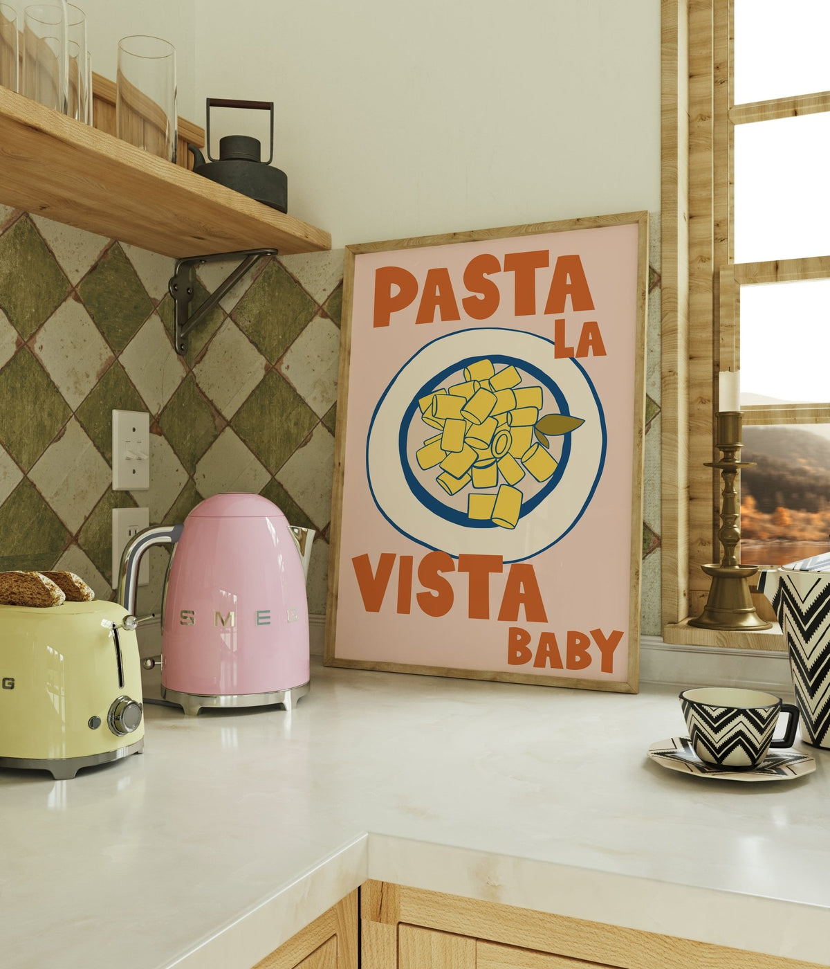Pasta La Vista Pasta Wall Art