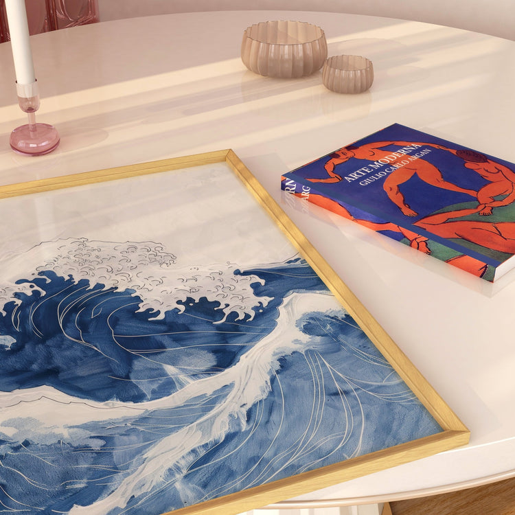 Waves Sea Wall Print