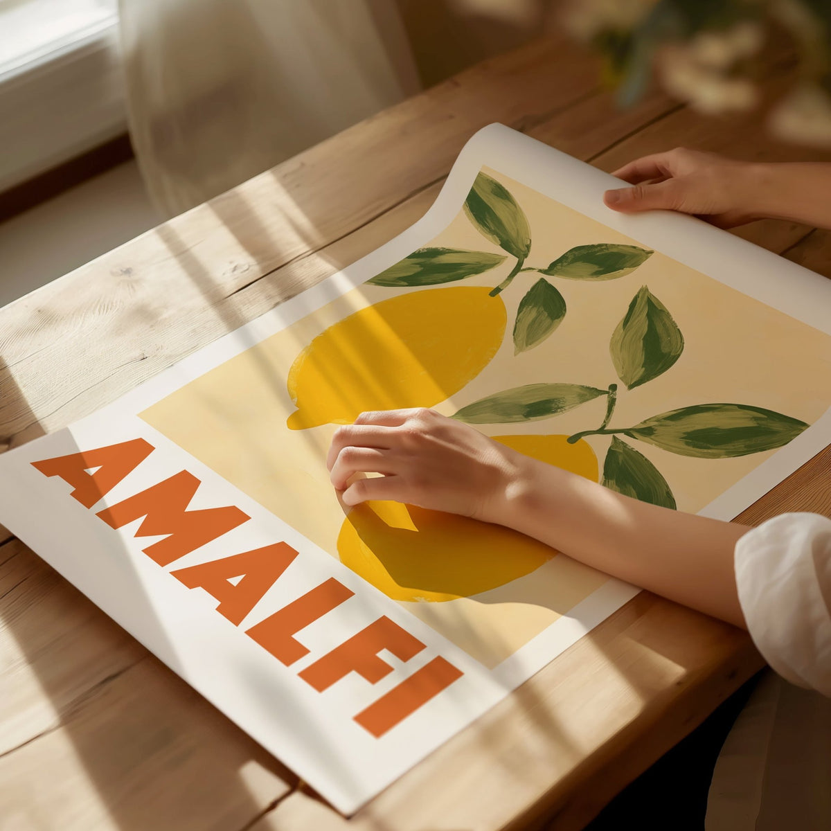 Amalfi Lemons Print