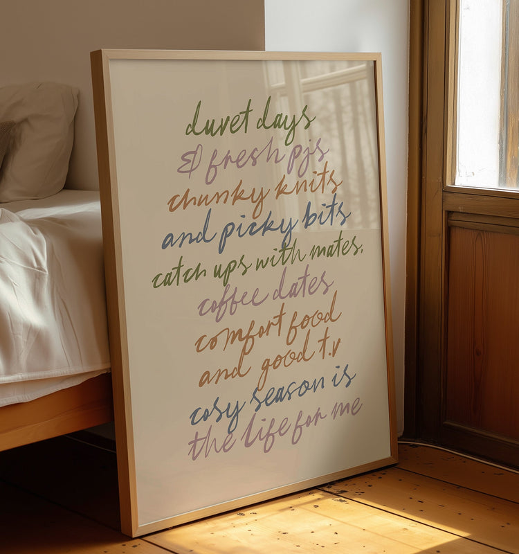 Autumn Manifesto Print