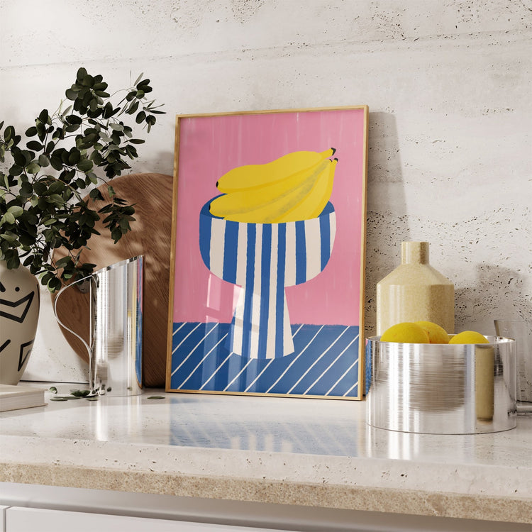 Bananas Kitchen Print