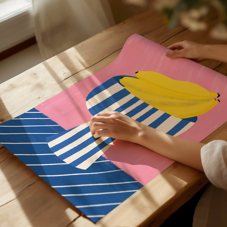 Bananas Kitchen Print