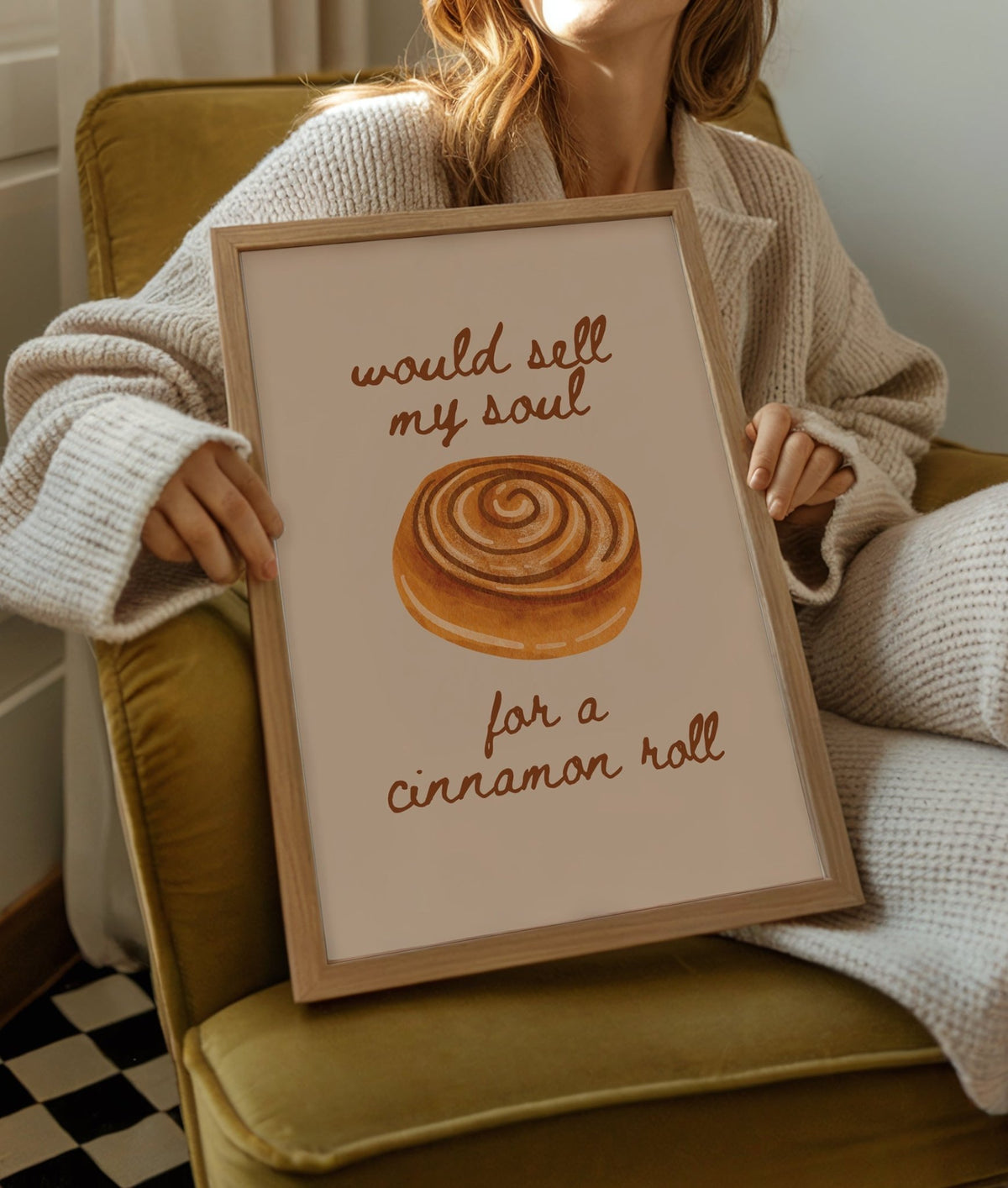 Cinnamon Roll Print