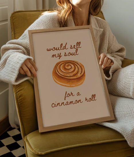 Cinnamon Roll Print
