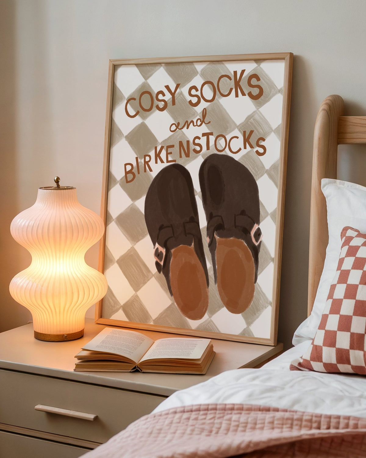 Cosy Socks Season Print