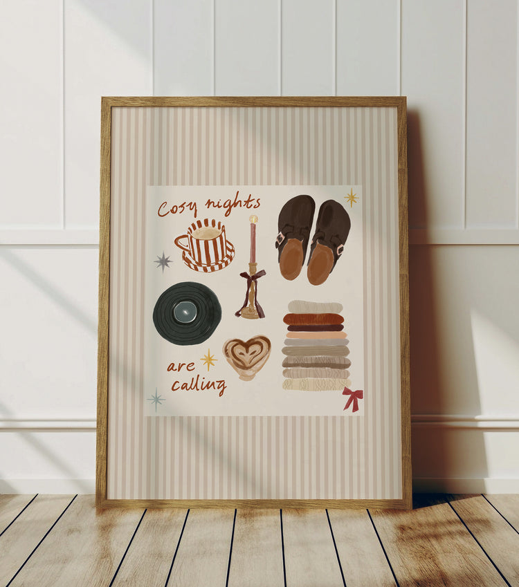 Cosy Nights Autumn Print