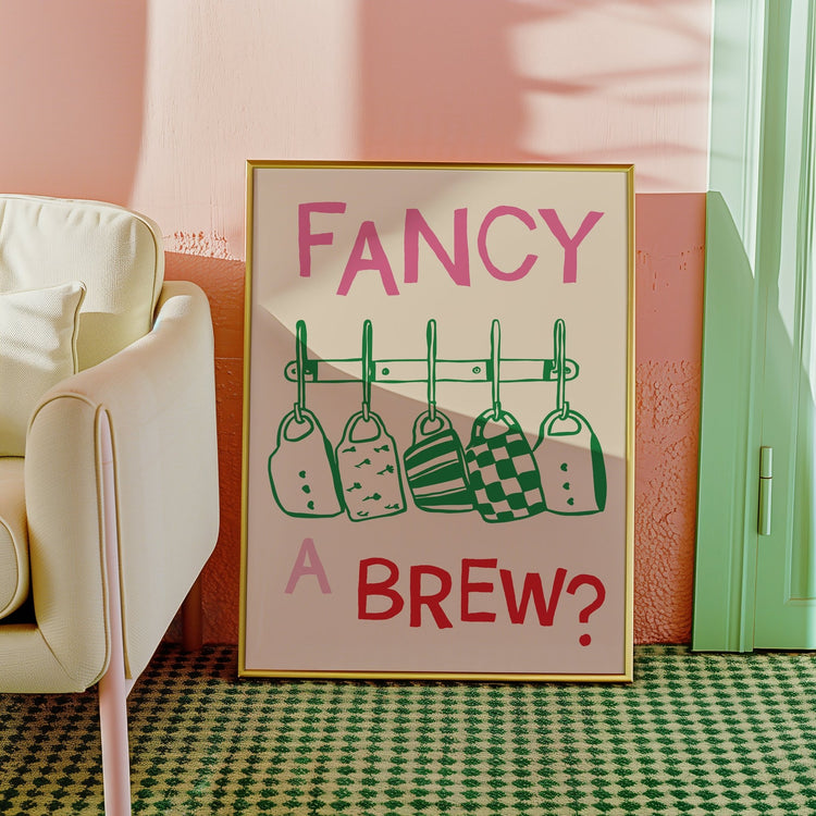 Fancy a Brew Kitchen Print