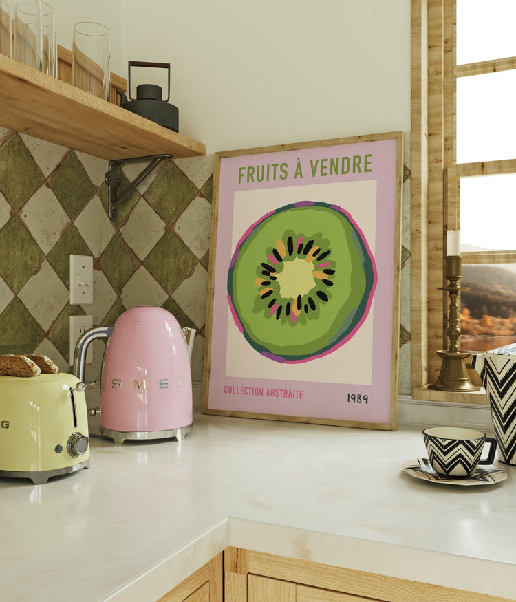 Fruits A Vendre Kitchen Print