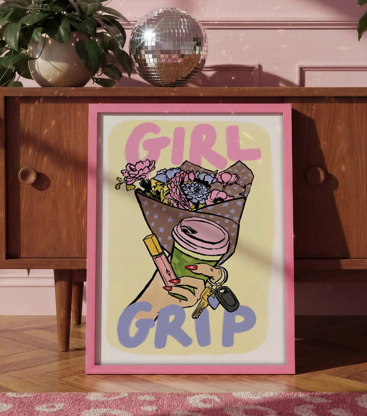 Girl Grip Print