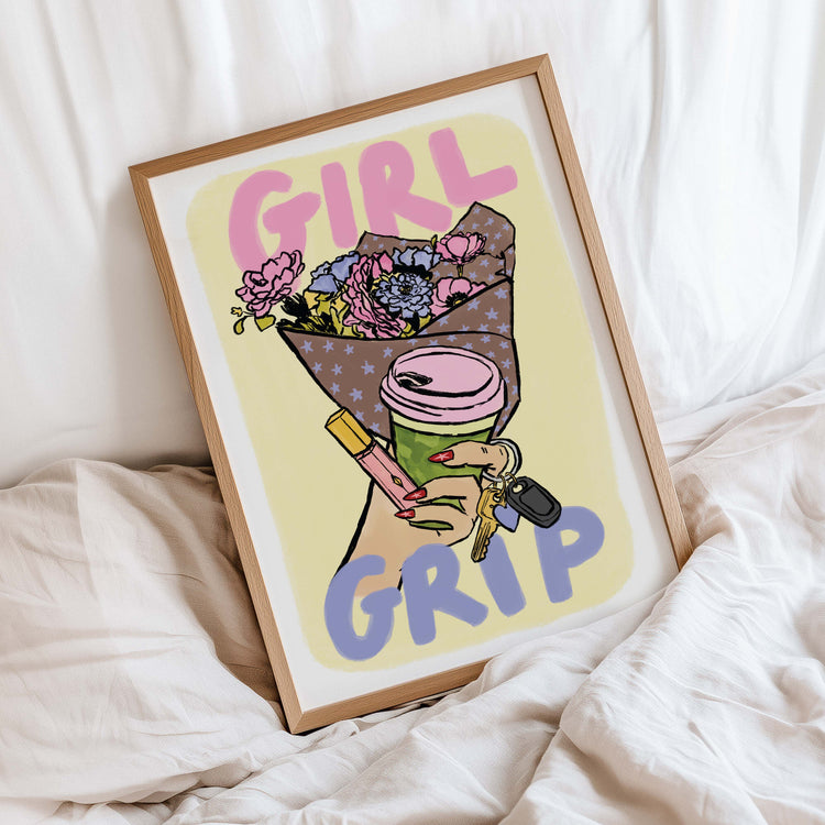 Girl Grip Print