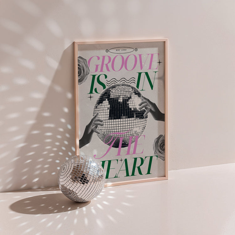 Groove Is In The Heart Print