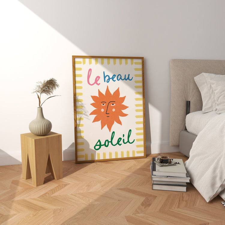 Le Beau Soleil Summer Print