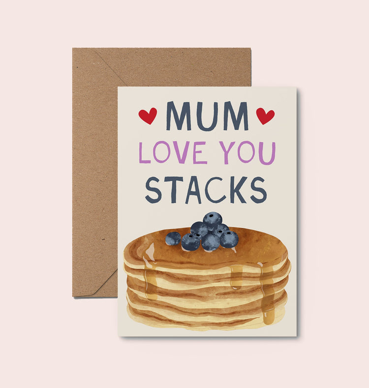 Love You Stacks Mother's Day Card