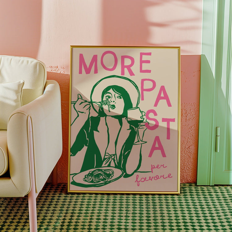 More Pasta Kitchen Print
