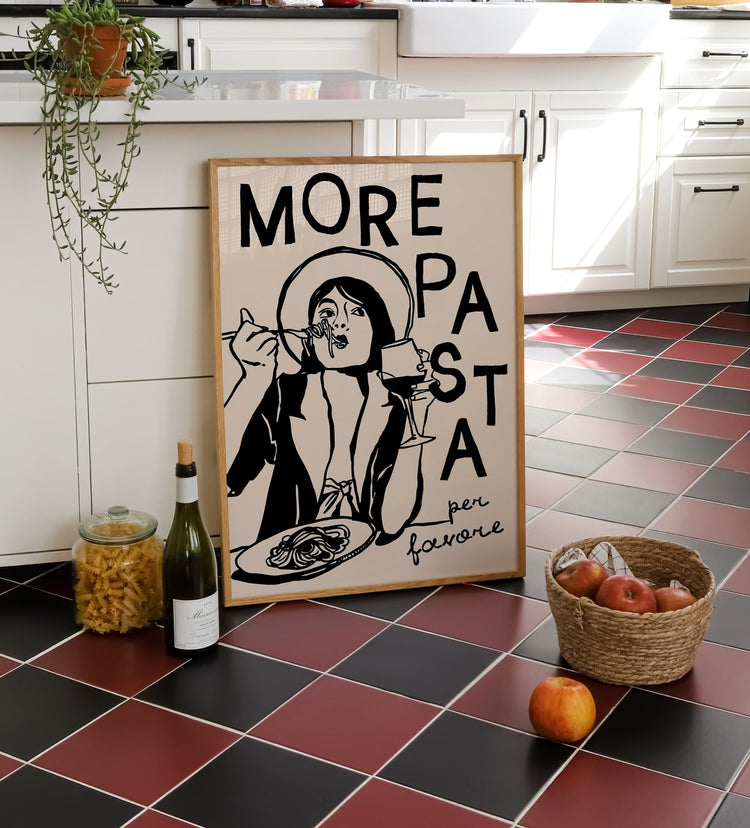 More Pasta Kitchen Print