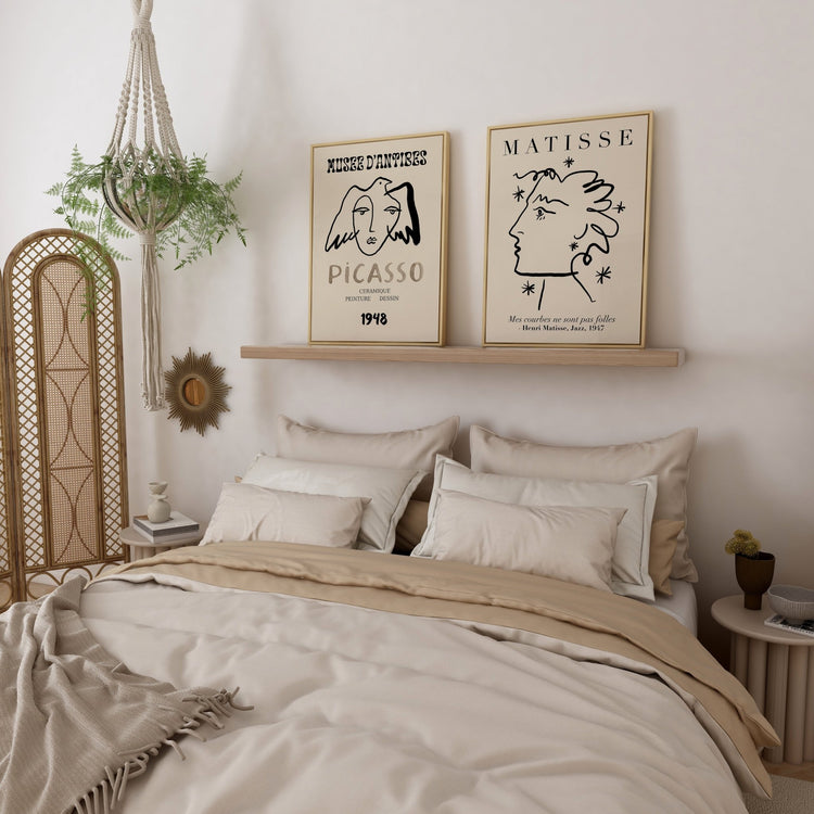 Neutral Decor Wall Art Print set of 2