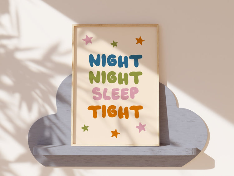 Night Night Sleep Tight Print
