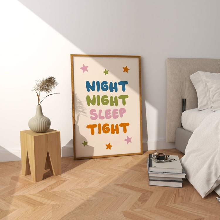 Night Night Sleep Tight Print