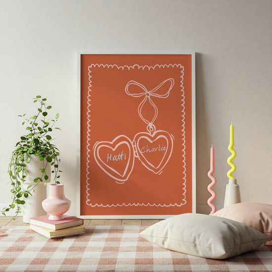 Personalised Locket Print