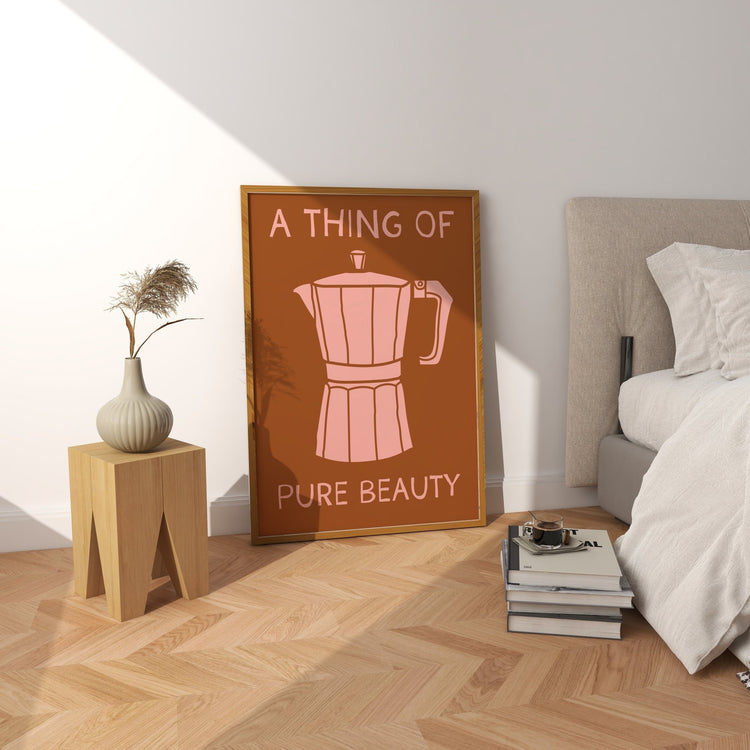 Pure Beauty Coffee Print