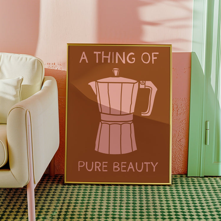 Pure Beauty Coffee Print