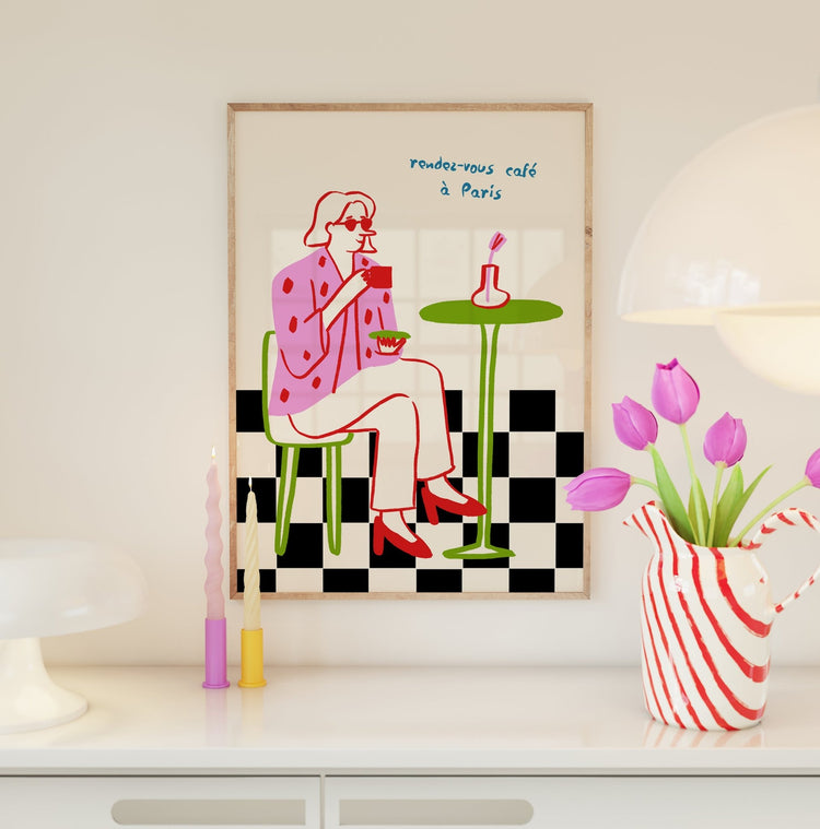 Rendez - vous Paris Print