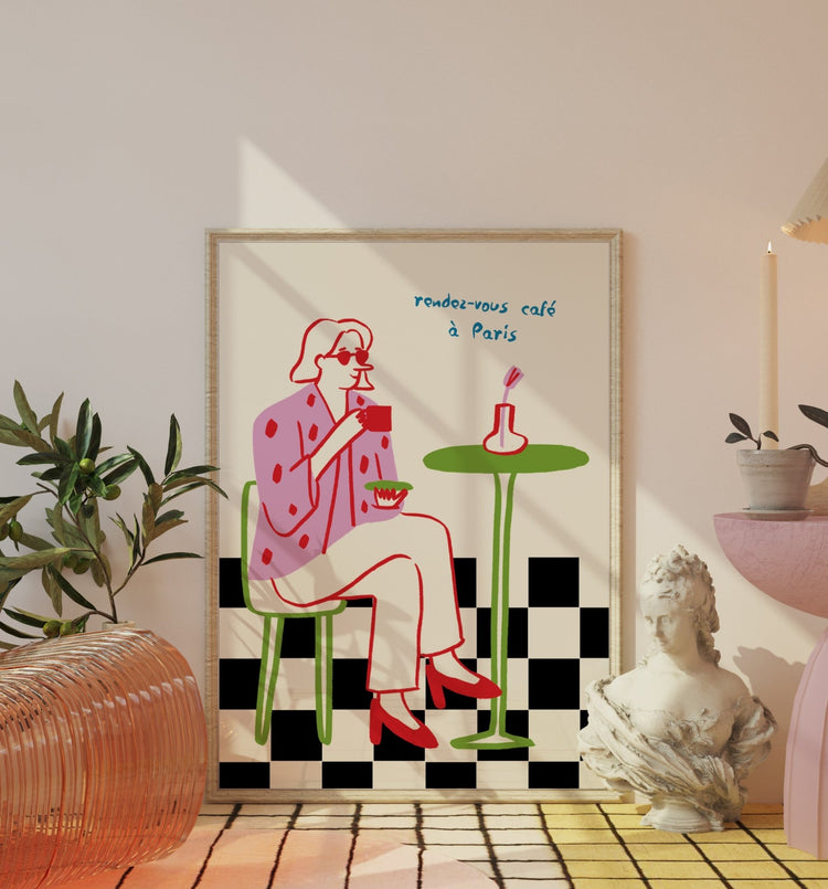 Rendez - vous Paris Print