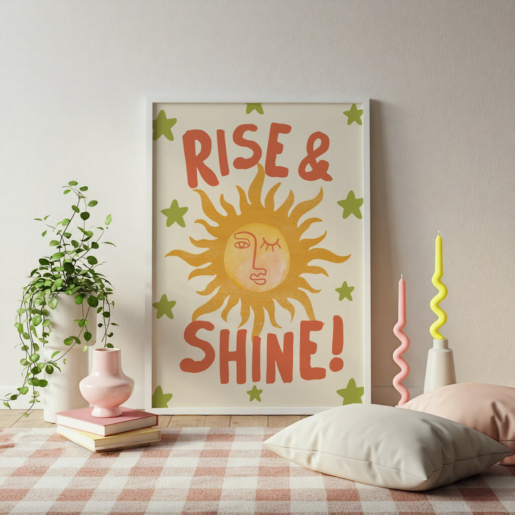 Rise & Shine Boho Print