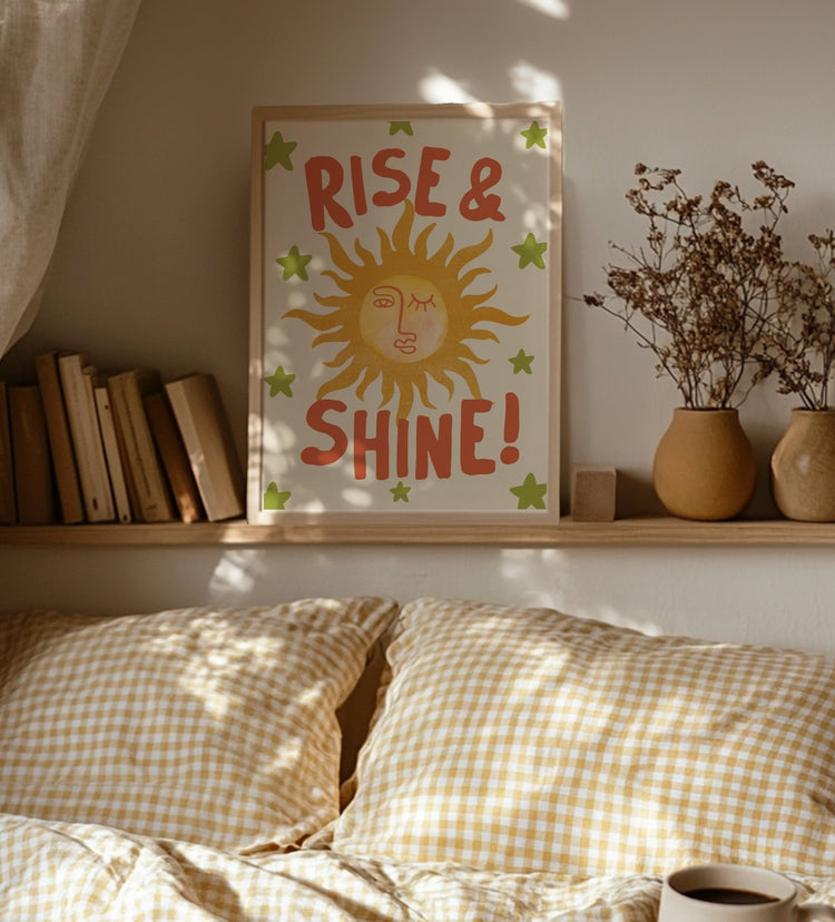 Rise & Shine Boho Print