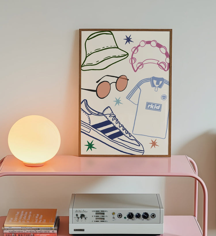 Rkid Oasis Illustration Print