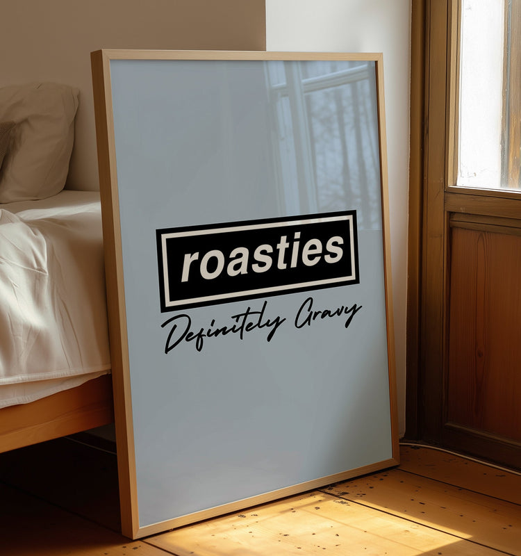 Roasties - Definitely Gravy Christmas Print