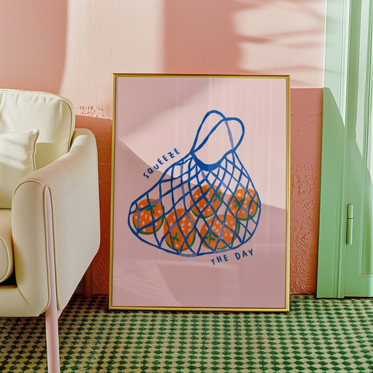 Squeeze The Day Print