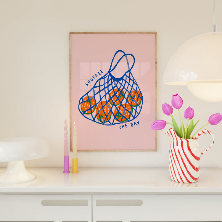 Squeeze The Day Print