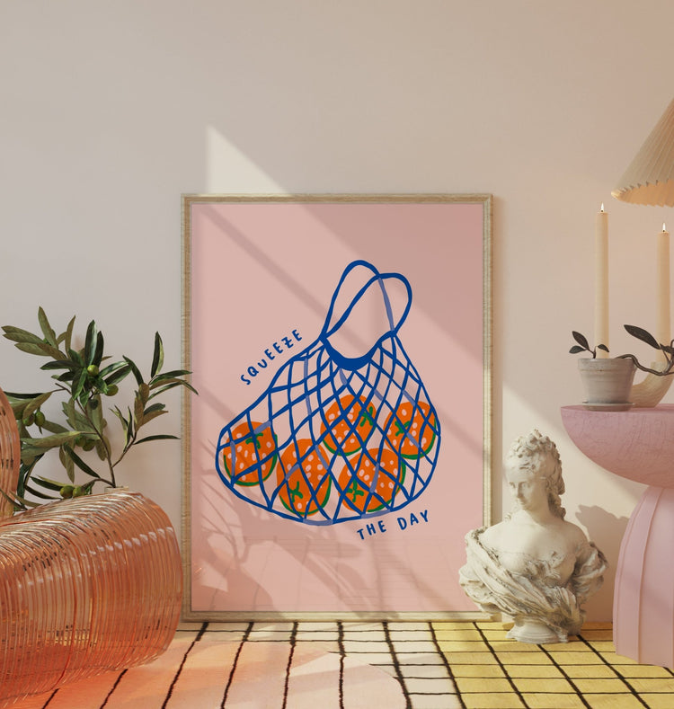 Squeeze The Day Print