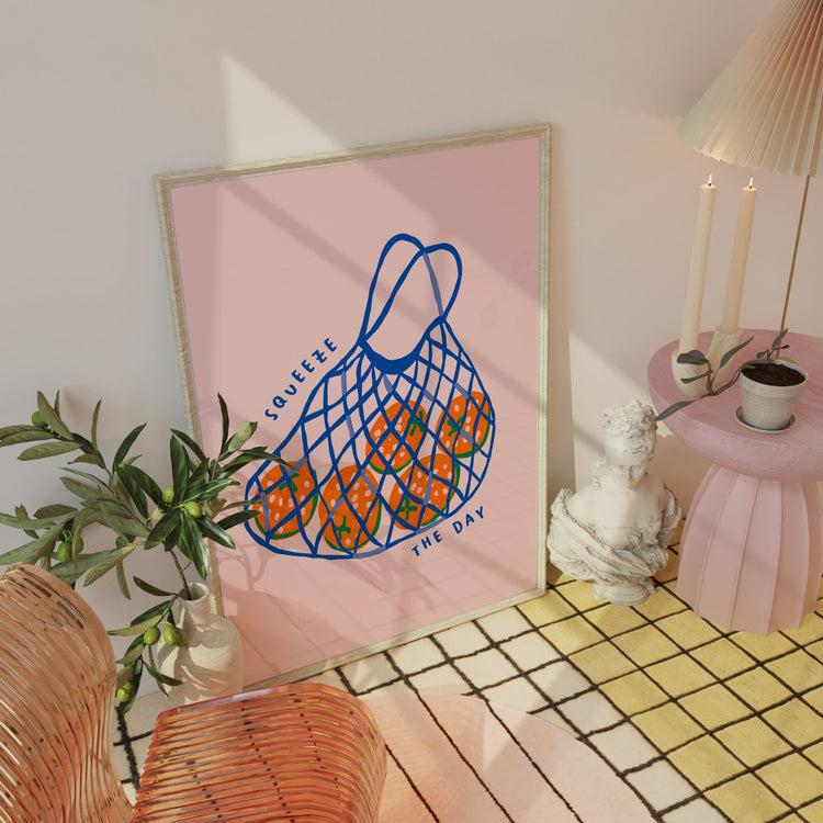 Squeeze The Day Print