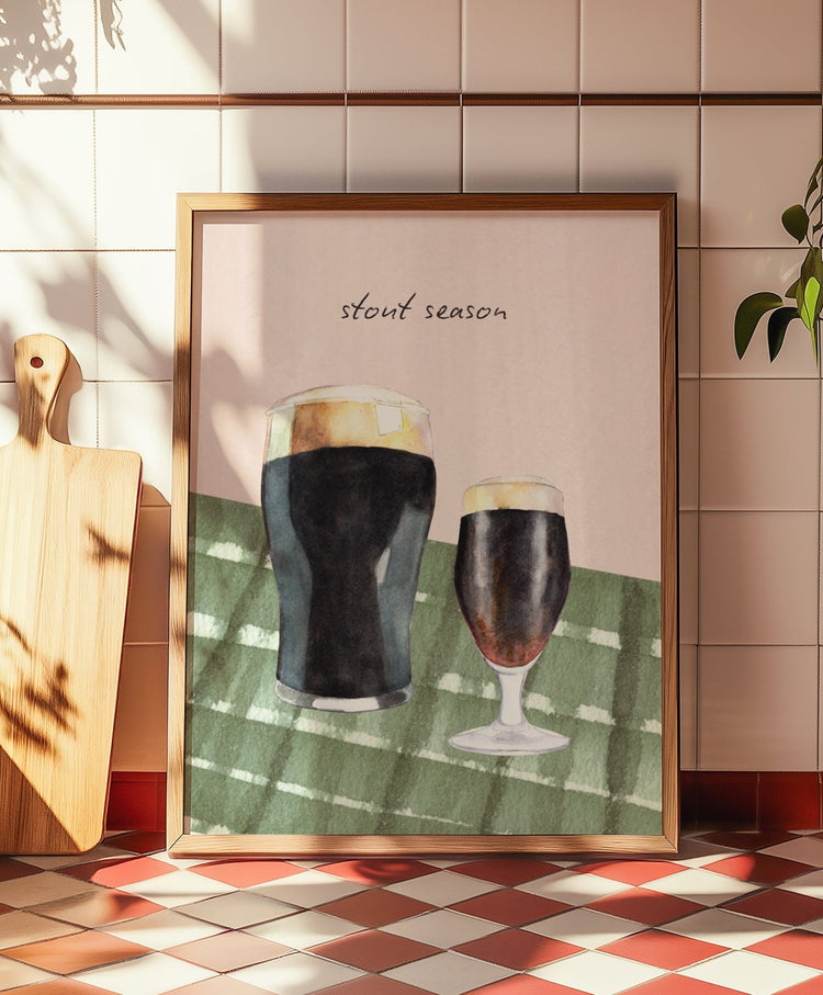 Stout Season Print