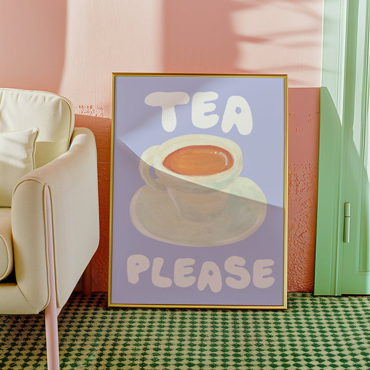 Tea Please Kitchen Print