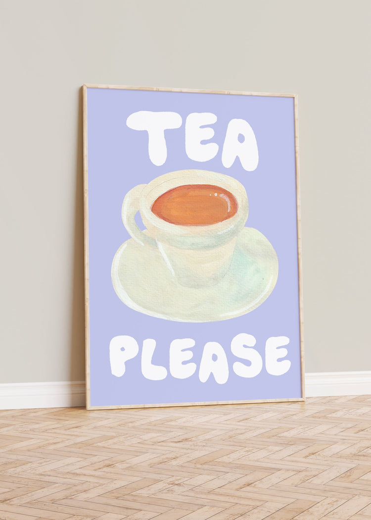 Tea Please Kitchen Print