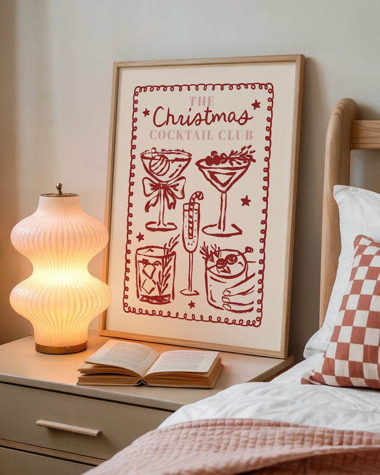 The Christmas Cocktail Club Print