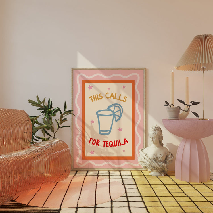 This Calls for Tequila Kitchen Print