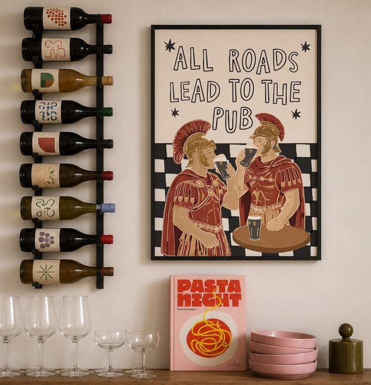 All Roads Lead to the Pub Print