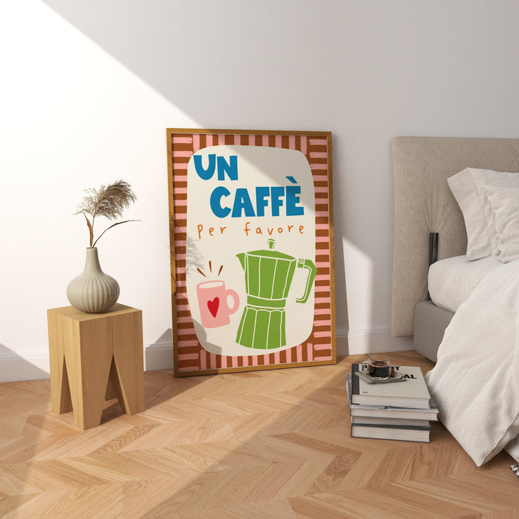 Un Caffe Kitchen Print